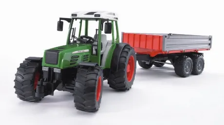 Машинка Bruder Трактор Fendt 209 S с прицепом