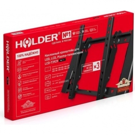 Кронштейн для телевизора Holder T3929-B черный - фото 3