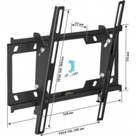 Кронштейн для телевизора Holder T3626-B черный - фото 2