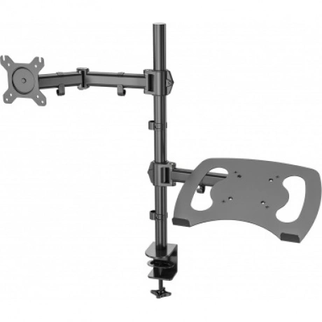 Кронштейн для мониторов Cactus CS-VM-LH07-BK (макс.8кг) черный