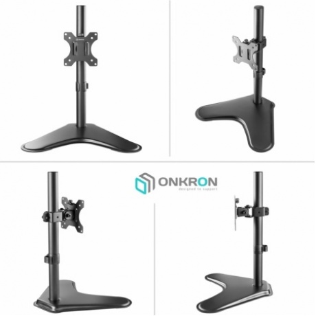 Кронштейн для мониторов Onkron D101FS (макс.8кг) черный - фото 2