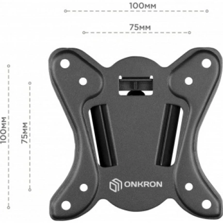 Кронштейн для телевизора Onkron NP15 (макс.25кг) черный