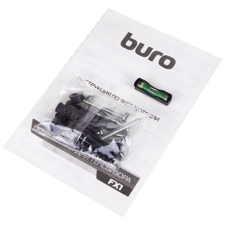 Кронштейн для телевизора Buro FX1 черный - фото 7