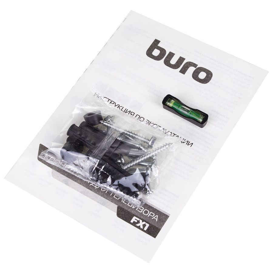 Кронштейн для телевизора Buro FX1 черный - фото 7