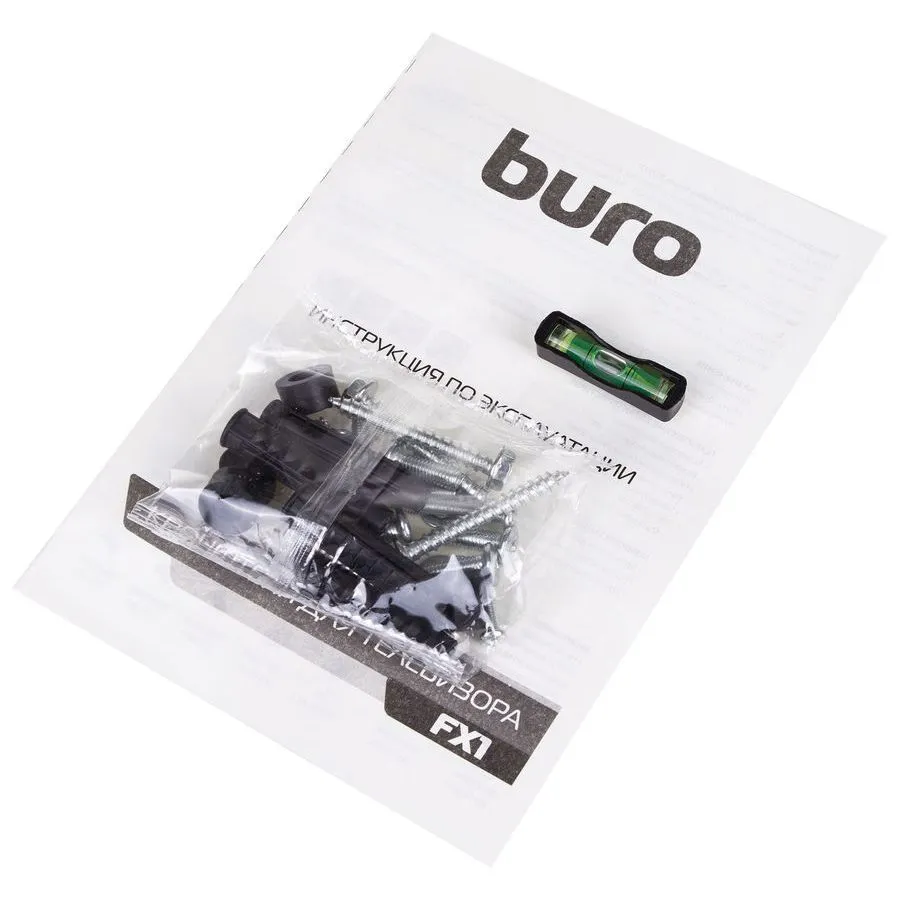 Кронштейн для телевизора Buro FX1 черный - фото 7