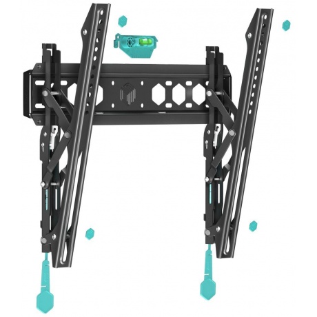 Кронщтейн ONKRON TM5  440231 наклонный чёрный