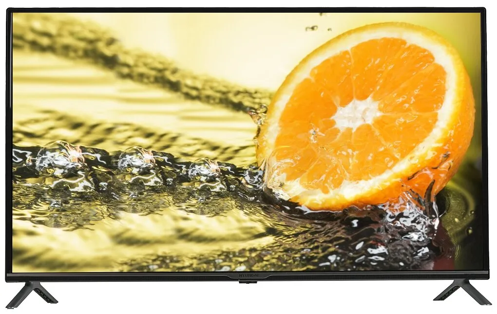 Телевизор Hyundai 40" H-LED40BT3001 черный/серебристый - фото 2