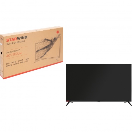 Телевизор Starwind 40" SW-LED40BG200 черный - фото 25