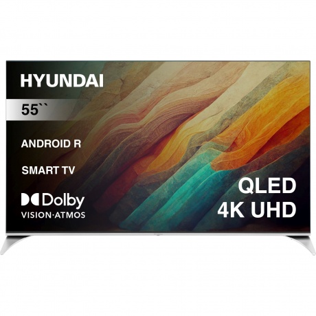 Телевизор Hyundai 55' H-LED55QBU7500 черный - фото 1