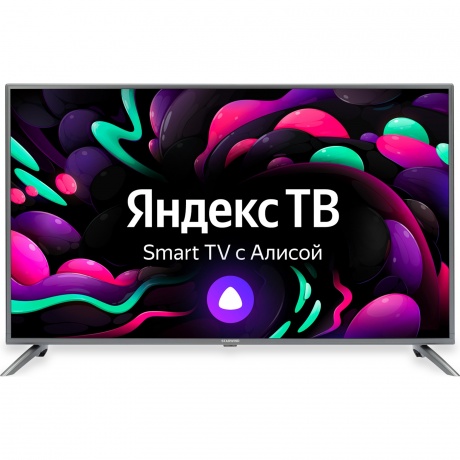 Телевизор Starwind 55" SW-LED55UG400 черный - фото 1