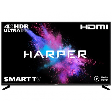 Телевизор Harper 58" 58U750TS черный