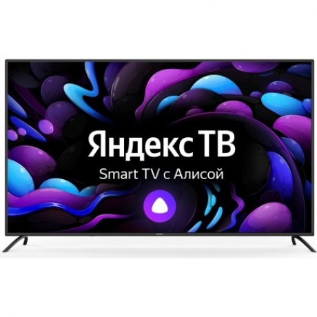 Телевизор Starwind 65" SW-LED65UG402 черный - фото 1