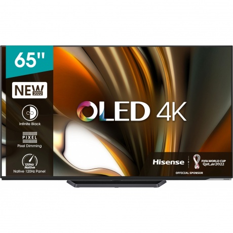 Телевизор Hisense 65" 65A85H черный - фото 1
