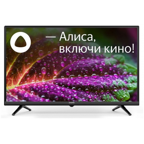Телевизор Digma DM-LED32SBB35 черный - фото 1