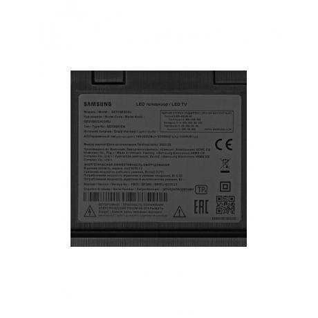 Телевизор Samsung QE65Q60CAUXRU Q черный - фото 11