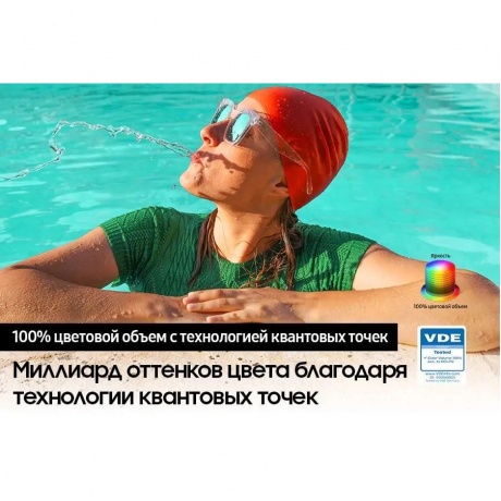 Телевизор Samsung QE65Q60CAUXRU Q черный - фото 19