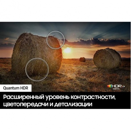 Телевизор Samsung QE65Q60CAUXRU Q черный - фото 20