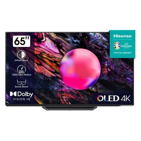 Телевизор Hisense 65A85K черный - фото 1