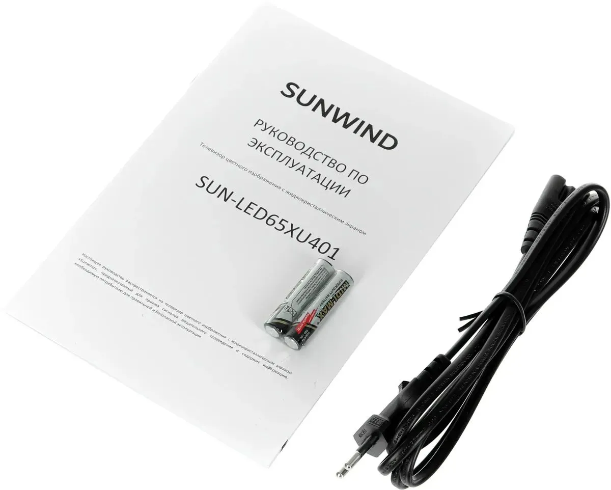 Телевизор SunWind SUN-LED65XU401 Яндекс.ТВ Frameless черный - фото 17