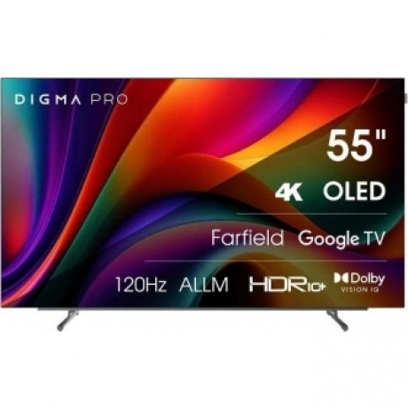 Телевизор OLED Digma Pro 55" OLED 55M Google TV Frameless черный...