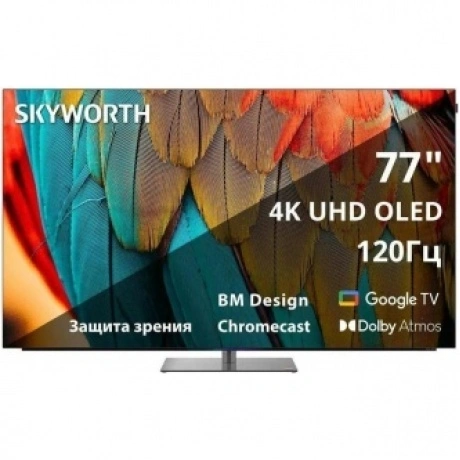Телевизор OLED Skyworth 77" 77SXF9850 BM Series Frameless черный...