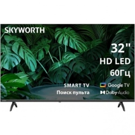 Телевизор LED Skyworth 32" 32E55G Google TV Frameless черный/чер...