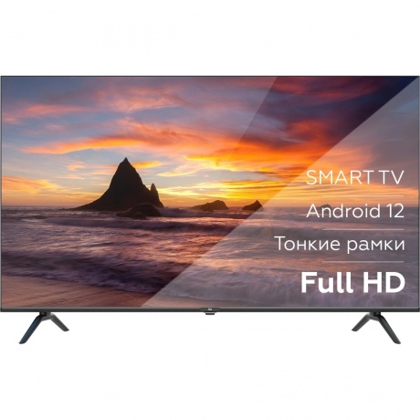 Телевизор BQ 40FS36B Black - фото 1