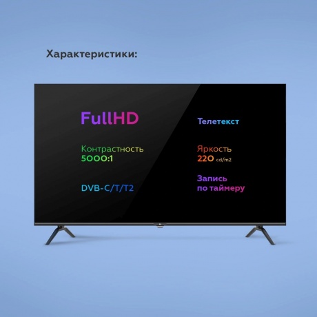 Телевизор Blackton BT 40F32B Black - фото 12