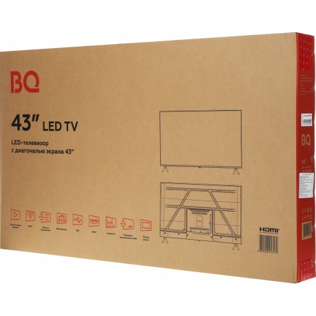 Телевизор BQ 43FS38B Black - фото 19