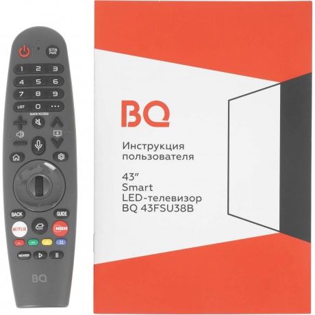 Телевизор BQ 43FSU38B Black - фото 11