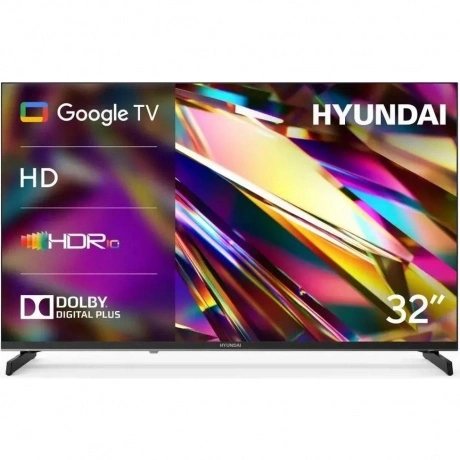 Телевизор Hyundai H-LED32BS5011 32" HD LED Smart Google TV Frame...