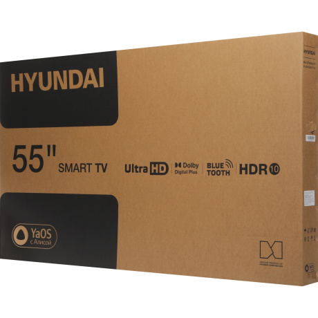 Телевизор Hyundai H-LED55BU7012 55" 4K Ultra HD LED Smart YaOS Frameless черный - фото 22