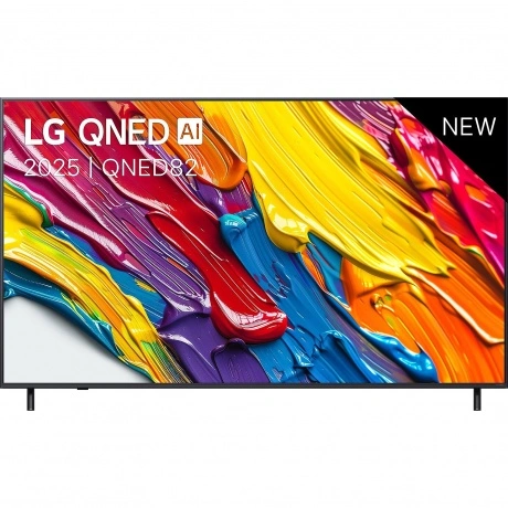 Телевизор LG 75QNED82A6B.ARUG 75" 4K Ultra HD LED Smart чер.тита...