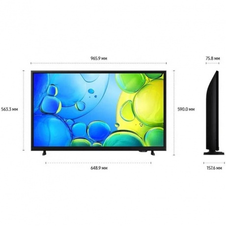 Телевизор Samsung UE43F6000FUXRU 43" HD LED Smart черный - фото 7
