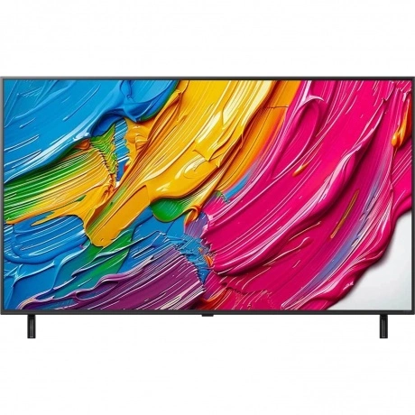 Телевизор LG 55QNED80A6A.ARUG 55" Ultra HD QNED Charcoal Black 2...
