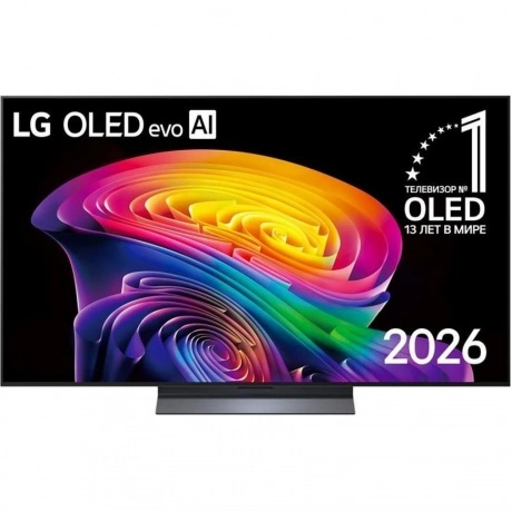 Телевизор LG OLED55C6RLA.ARUG 55'' OLED Ultra HD черный металл, ...