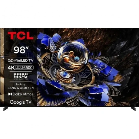 Телевизор TCL 98X11K 98" QD-Mini LED Frameless 4K Ultra HD черны...