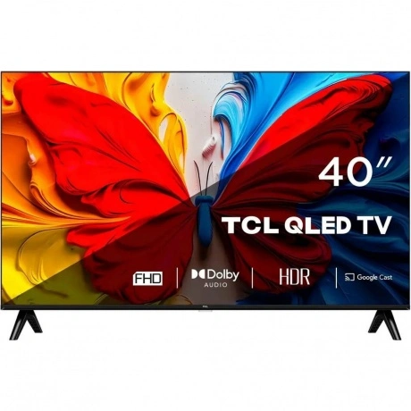 Телевизор TCL 40S5K 40" QLED FULL HD черный
