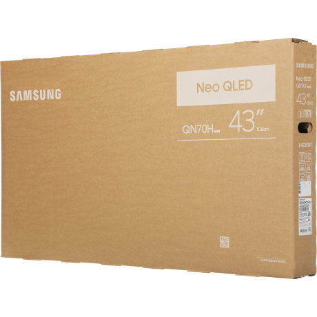 Телевизор Samsung QE43QN70HAUXPY черный 43"  NeoQLED, Ultra HD - фото 11