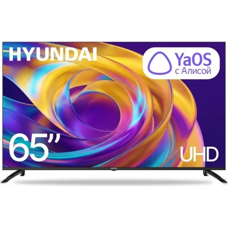 Телевизор Hyundai H-LED65BU7012 YaOS Frameless черный LED 65" 4K...