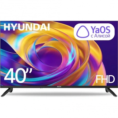 Телевизор Hyundai H-LED40BS5012 YaOS Frameless черный LED 40" FU...