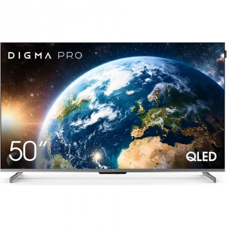Телевизор Digma Pro QLED 50D Google TV Frameless черный графит/ч...