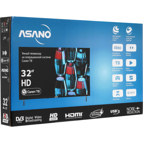 Телевизор ASANO 32" DLED HD FAMILY SMART 32LH5000T - фото 11