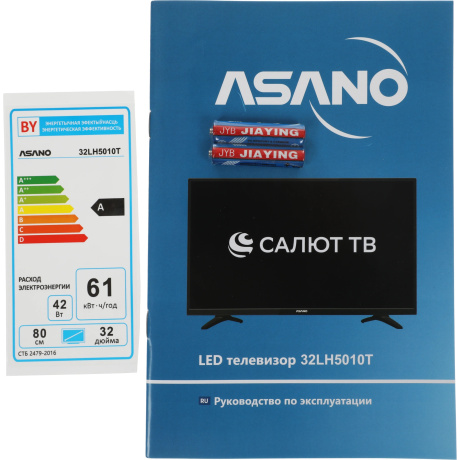 Телевизор ASANO 32" DLED HD SALUT SMART 32LH5010T - фото 9