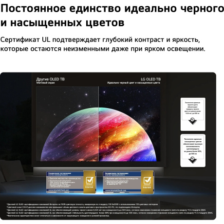Телевизор LG OLED 55" 4K OLED55G6RLA.ARU - фото 12