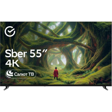 Телевизор SBER 55" SDX-55U5500DBB - фото 1