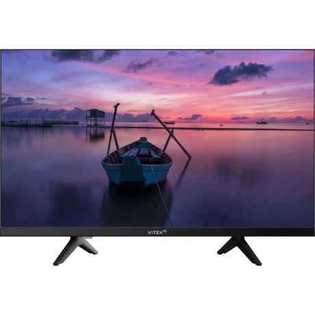 Телевизор LED Vitek 24" VT-24HBS300 Яндекс.ТВ Frameless черный H...
