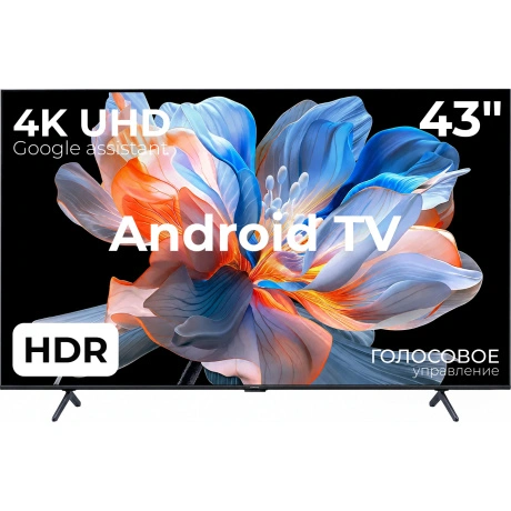Телевизор Xiaomi TV X Mini LED 43 2026 L43MC-SMRU черный 4K Ultr...