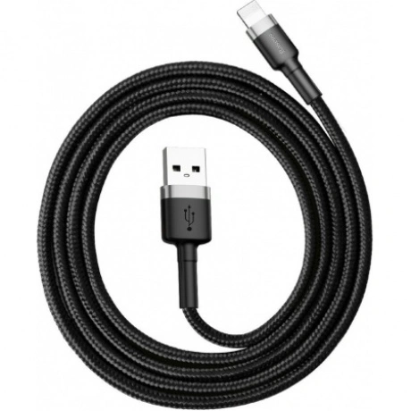 Кабель Baseus Cafule Special Edition USB - Lightning 2.4A 1m Gre...