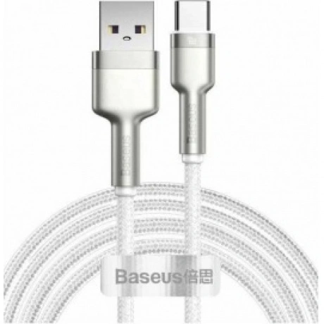 Кабель Baseus Cafule Series USB - Lightning 2.4A 2m White CALJK-...